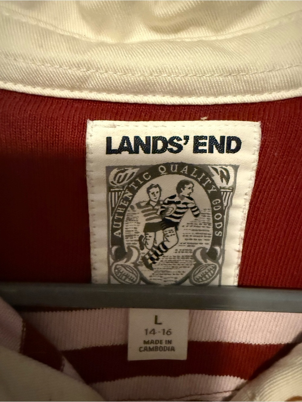 Lands’ End Rugby Shirt - Picture 2 of 5